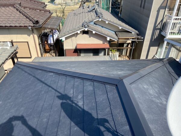 屋根から雨漏り…｜京都市右京区にて屋根修理・雨漏り修理の施工後写真