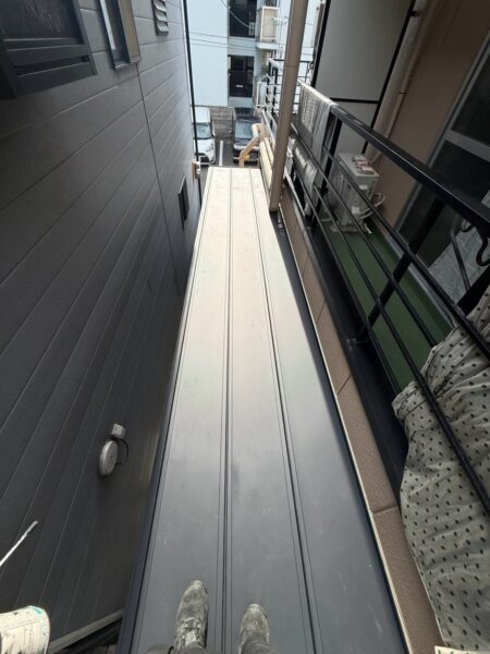 京都市右京区にて雨漏り修理、屋根修理の施工後写真