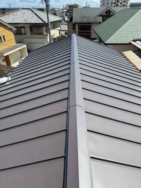 築60年の瓦屋根のご自宅にて雨漏り｜京都市右京区にて雨漏り修理・葺き替え工事の施工後写真